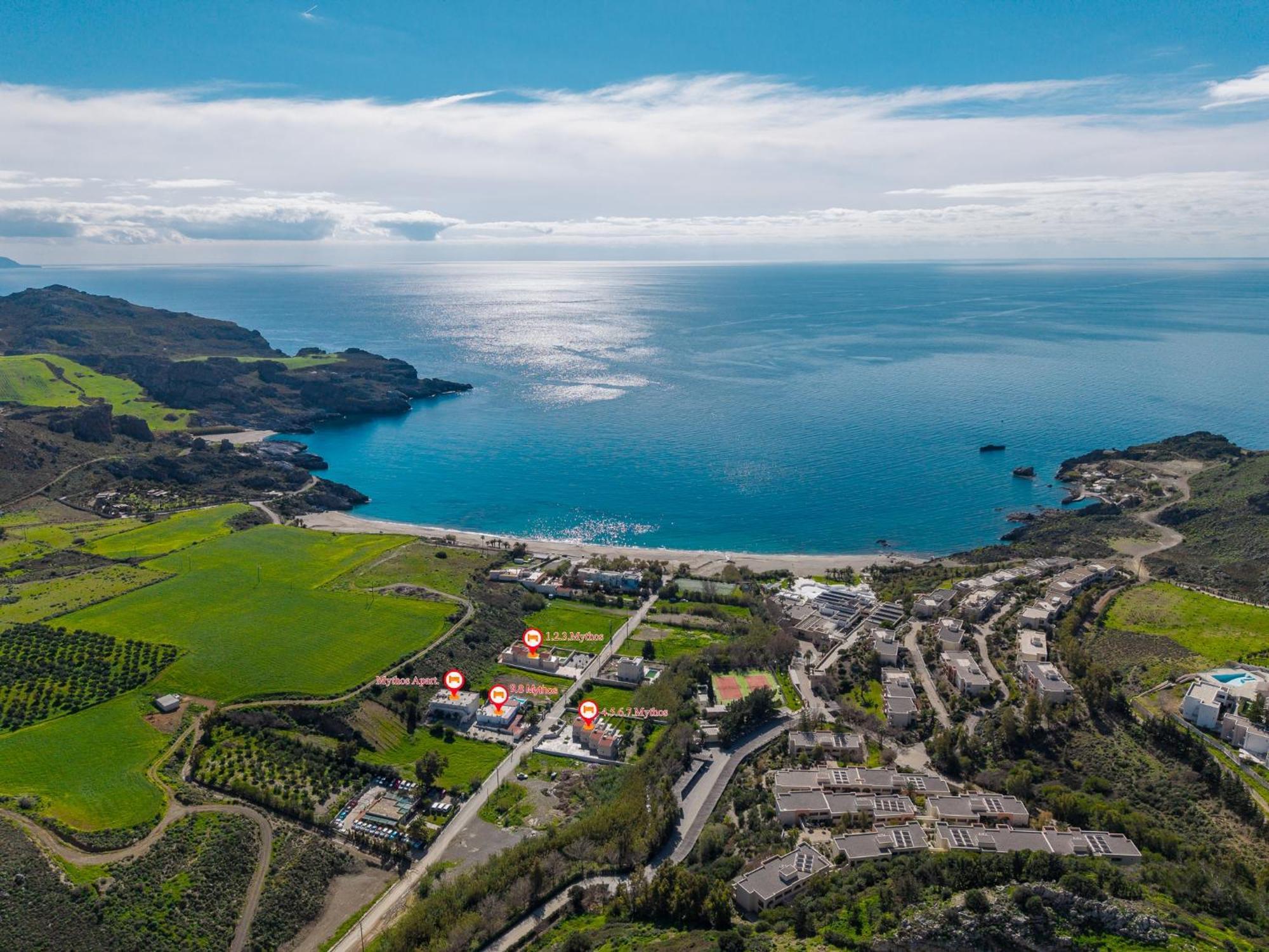 Mythos Villas Damnoni Exteriér fotografie